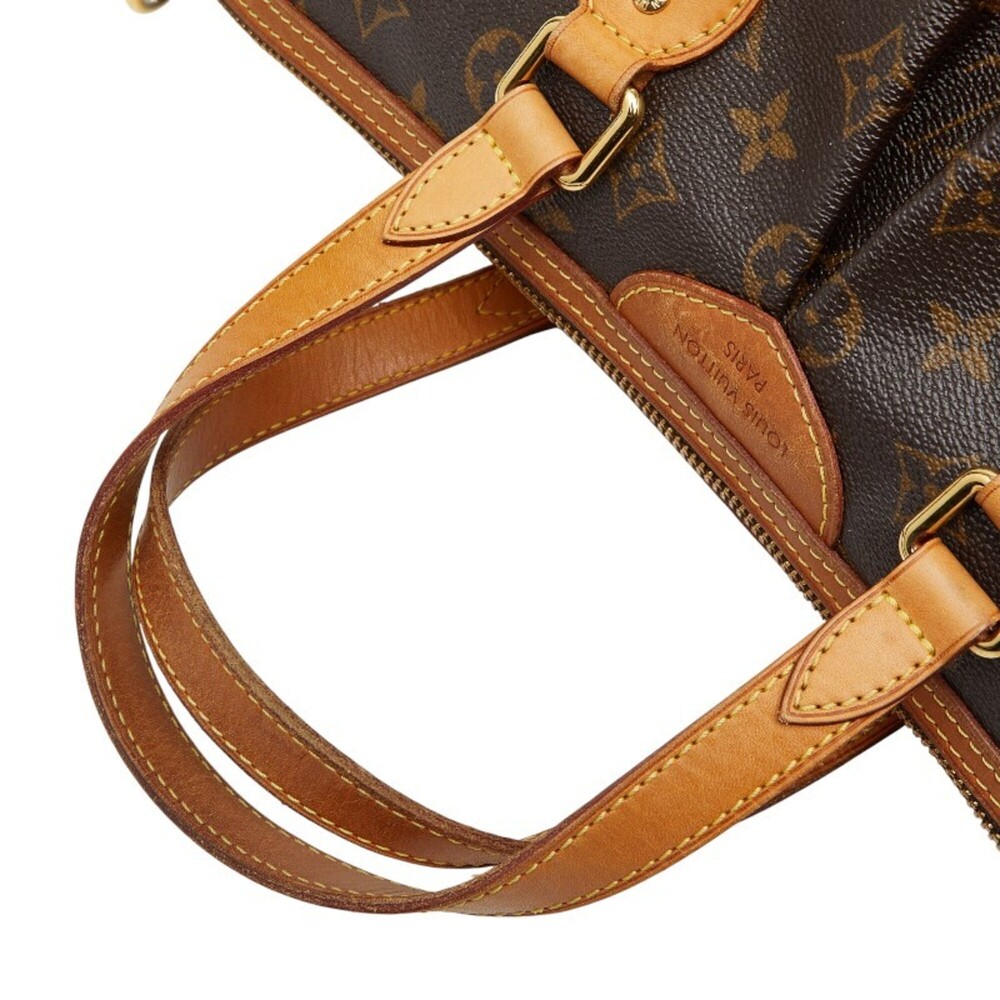 LOUIS VUITTON Authentic Brown Monogram Leather Shoulder Bag - Picture 8 of 15